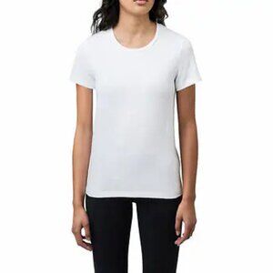 NWOT Tuff Athletics Short Sleeved Seamless Top | White